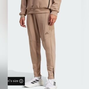 adidas Designed for Training D4T Spaceknit Pants ~ Chalky Brown JX1168 Men's: L